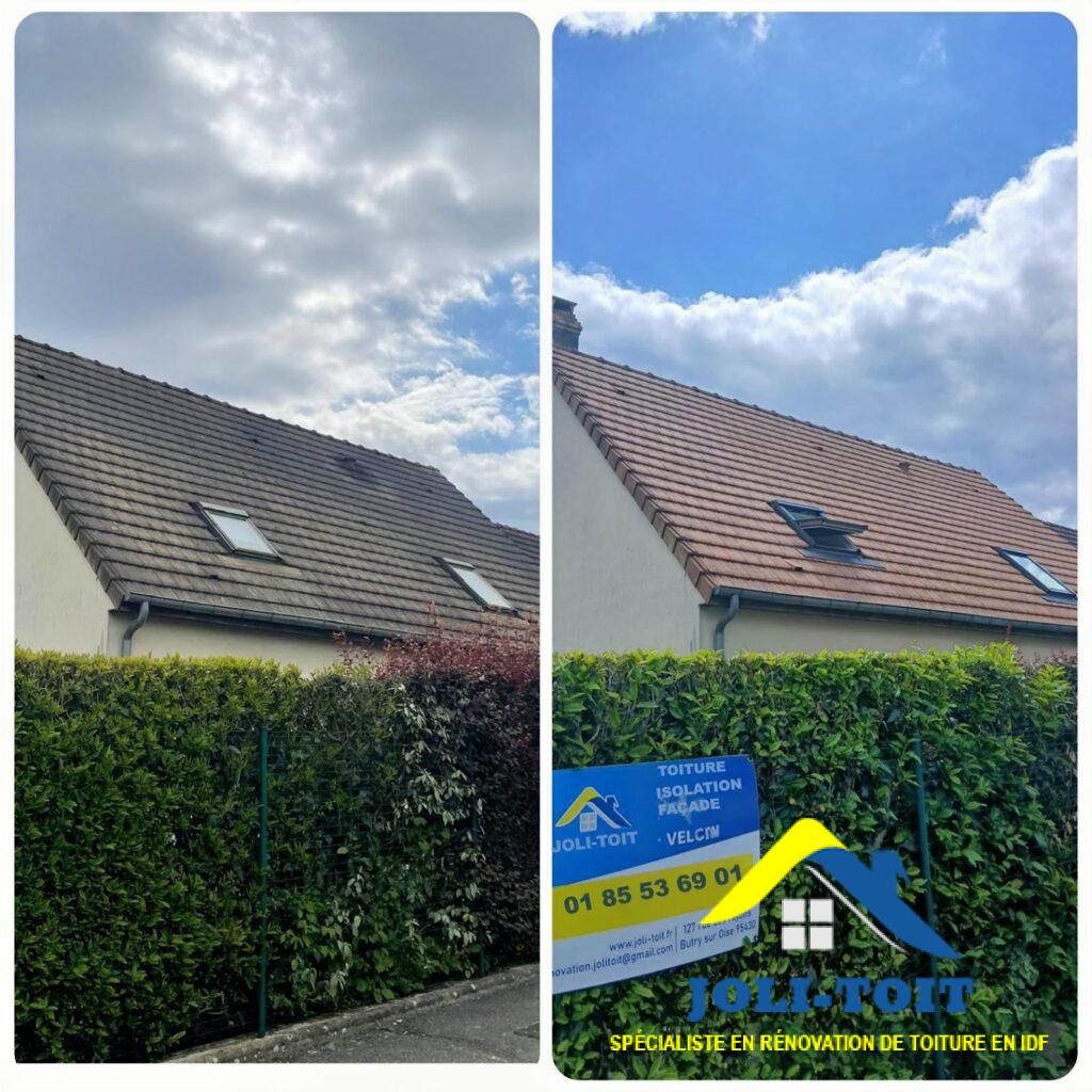 Toiture rénovée par Joli Toit à Auvers-sur-Oise