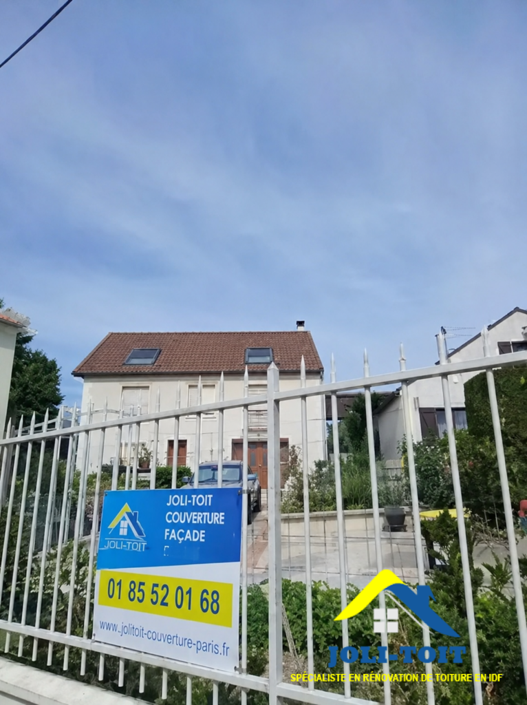 Chantier Osny, 95520 Hydrofuge incolore Et rénovation du faîtage