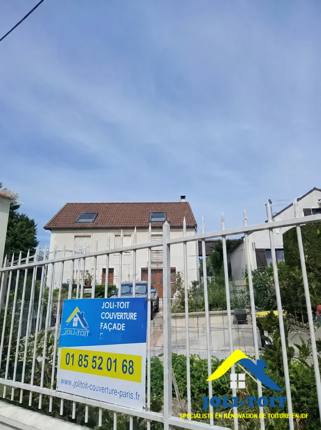 Chantier Osny, 95520 Hydrofuge incolore Et rénovation du faîtage